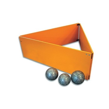 Muro a 3 lati allenamento calcio in legno