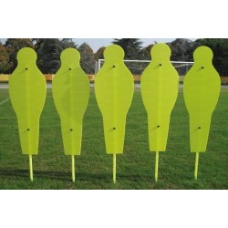 sagoma fissa per barriera e slalom calcio