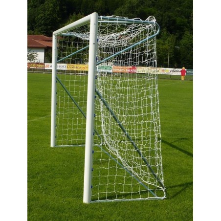 Porte da calcio ridotte mt. 4x2 in alluminio trasportabili
