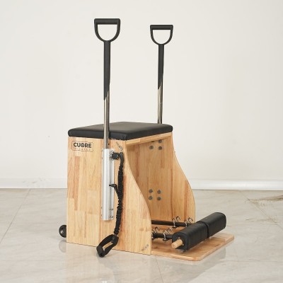 Sedia Pilates Cuore con molle regolabili - vista laterale