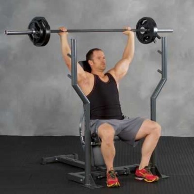 IronMaster Barbell Spotting Stand – Supporto Super Bench