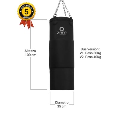 Sacco da Boxe professionale da 30 e 40 kg