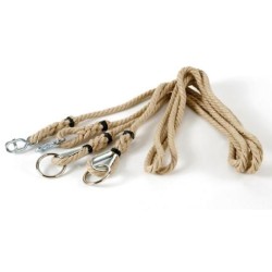 Anelli in legno con fune