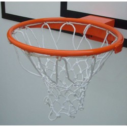 Canestro basket in acciaio verniciato ultra resistente con piastra di rinforzo