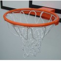 Canestro basket in acciaio verniciato ultra resistente con piastra di rinforzo