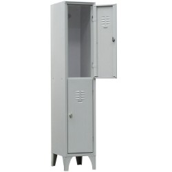 Armadio spogliatoio sovrapposto 2 vani Profondità: 35cm