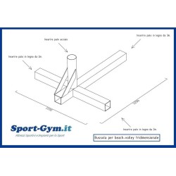 Impianto Beach Volley e Beach Tennis da competizione 