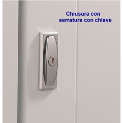 Armadio spogliatoio sovrapposto a 2 vani (1+1) 