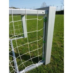 Porte minicalcio in alluminio cm 90x60h