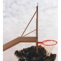 Impianto basket monotubo trasportabile DA ESTERNO