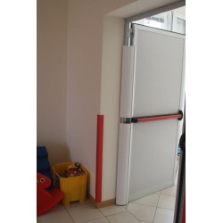 Salvadita per porte non smontabile - colore bianco