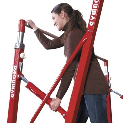 Parallela asimmetrica GYMNOVA con basamento fisso 