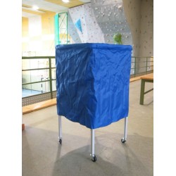 Carrello porta palloni in acciaio con sacca chiusura ad ombrello Carrello porta palloni in acciaio con sacca chiusura ad ombrello