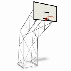 Impianto basket traliccio fisso da interno sbalzo 225