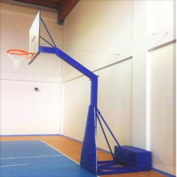 Impianto basket monotubo trasportabile DA INTERNO
