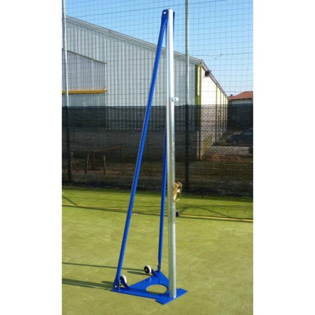 Impianto pallavolo a traliccio in acciaio con ruote