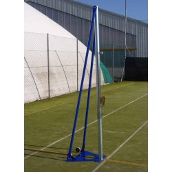Impianto pallavolo a traliccio in acciaio con ruote