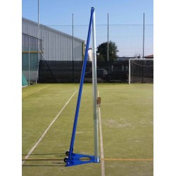 Impianto pallavolo a traliccio in acciaio con ruote