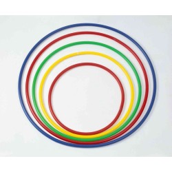 Cerchio ginnastica in pvc colorato norme F.I.G sezione tubolare DIAM 60 cm Cerchio ginnastica in pvc colorato norme F.I.G sezione tubolare DIAM 60 cm
