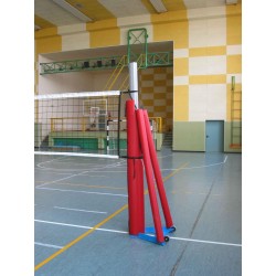 Protezioni pallavolo impianto a traliccio in alluminio 