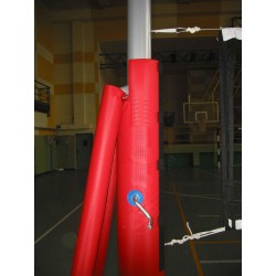 Protezioni pallavolo impianto a traliccio in alluminio 