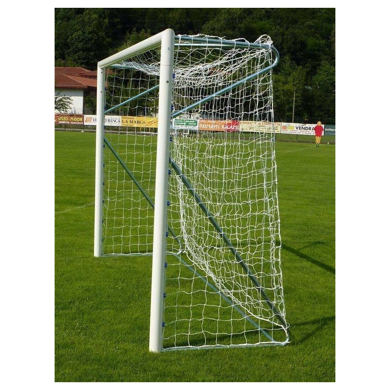 Porte da calcio ridotte 6x2 mobili traversa divisa