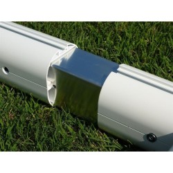 Porte da calcio ridotte 6x2 in alluminio trasportabili