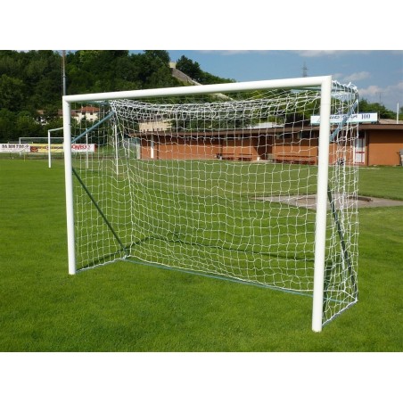 Porte da calcio ridotte mt. 4x2 in acciaio fisse