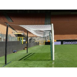 Sistema tensione rete porte da calcio palo distanziato