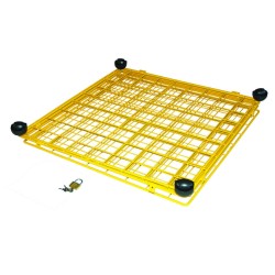 Carrello portapalloni smontabile cm 70x70x70 con ruote e lucchetto
