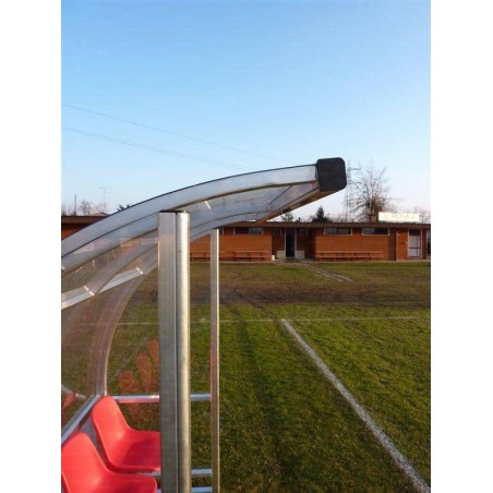 Panchina Calcio mt. 4 Strong alluminio + alveolare