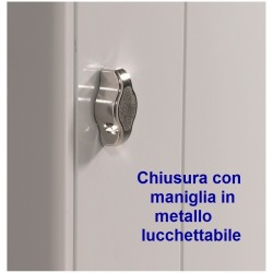 Armadio casellario a 4 vani sovrapposti 