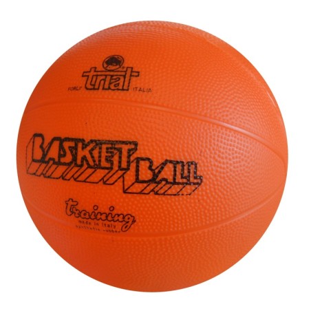 pallone basket pallacanestro trial in gomma antitrauma