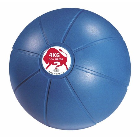 palla medica trial kg 4 rigonfiabile per ginnastica