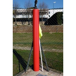 Protezioni antitrauma spessore 5 cm per palo rotondo
