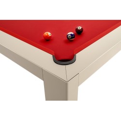 Tavolo biliardo carambola trasformabile tavolo da pranzo mod. cubista