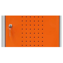 Armadietto spogliatoio sovrapposto 6 vani cm 120x50x175 con zoccolo