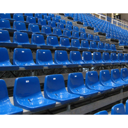 Seduta Stadio calcio con schienale M2003 profondità mm 450 Seduta Stadio calcio con schienale M2003 profondità mm 450