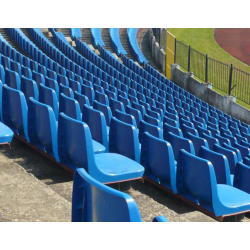 Seduta Stadio calcio con schienale M2003 profondità mm 450 Seduta Stadio calcio con schienale M2003 profondità mm 450