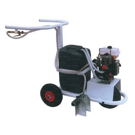 Carrello segnacampo a motore a vernice ecologica