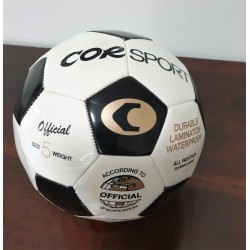 4 5 palla soccer Pallone cuoio sintetico cucito CORSPORT calcio calcetto mis 